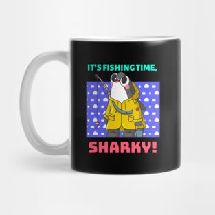 It's Fishing Time, Sharky | Cute Baby Mug